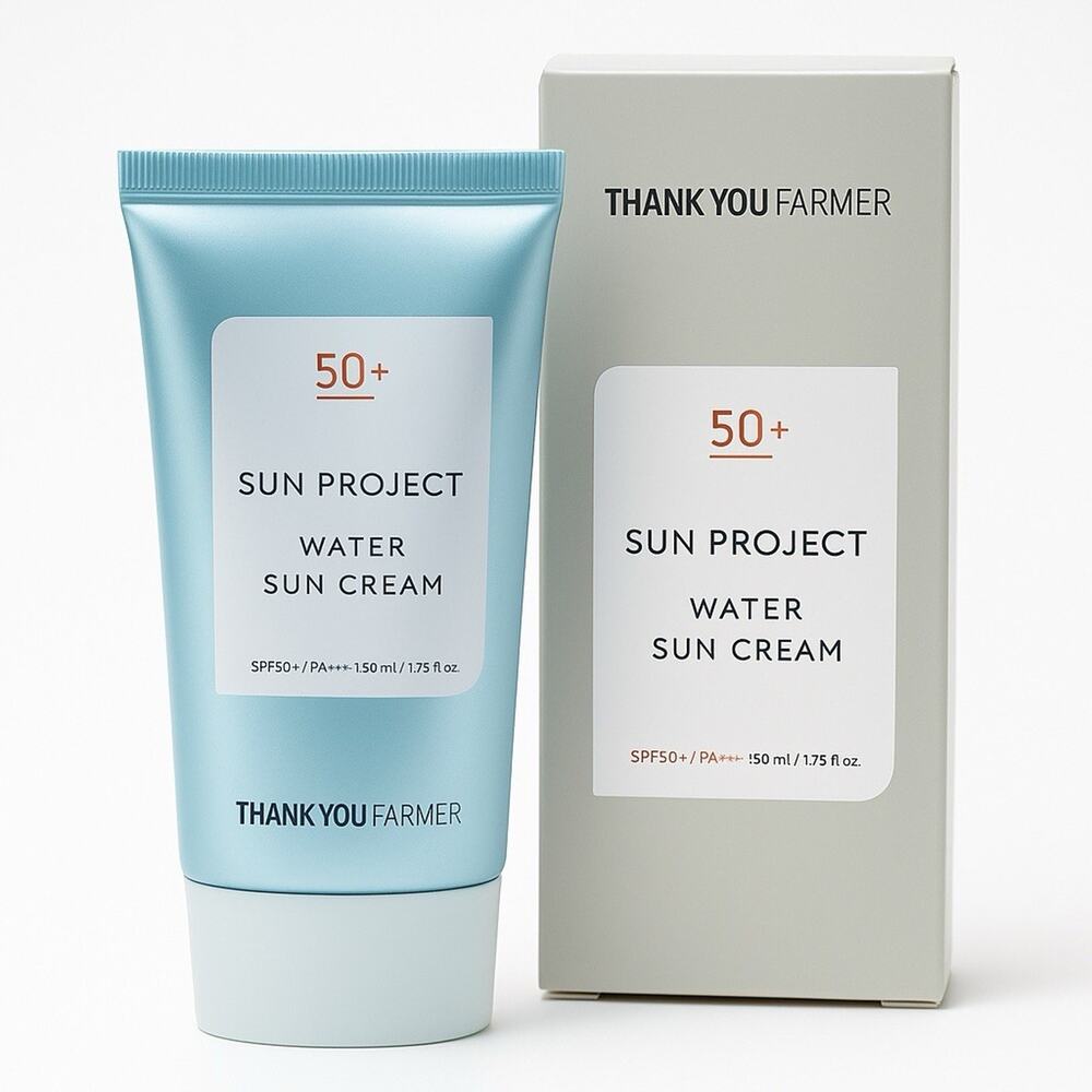 Thank You Farmer Sun Project Water Cream SPF50 Plus 50ml Korean Sunscreen